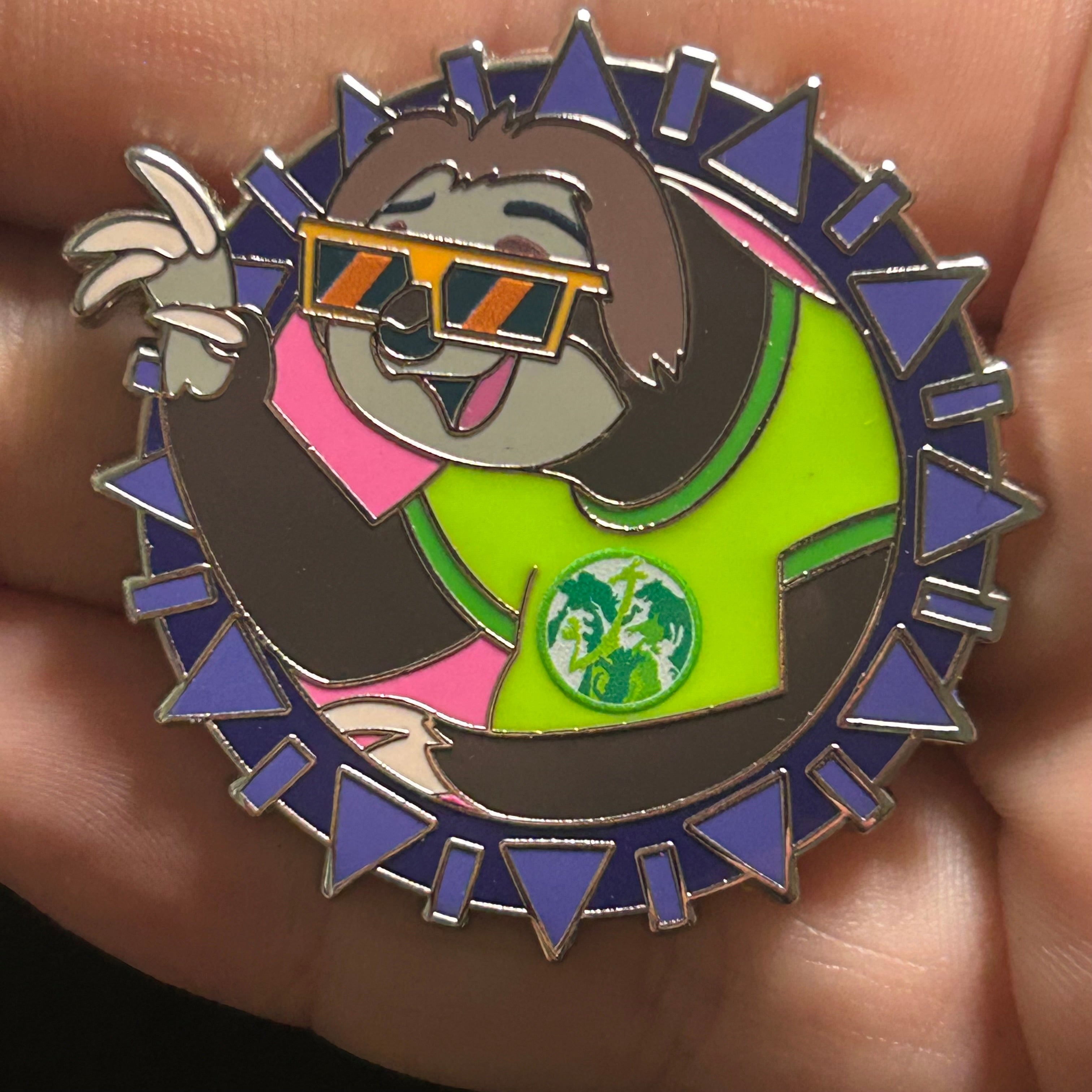 2025 - Flash the Sloth - Zootopia Better Zoogether Series - Disney Pin