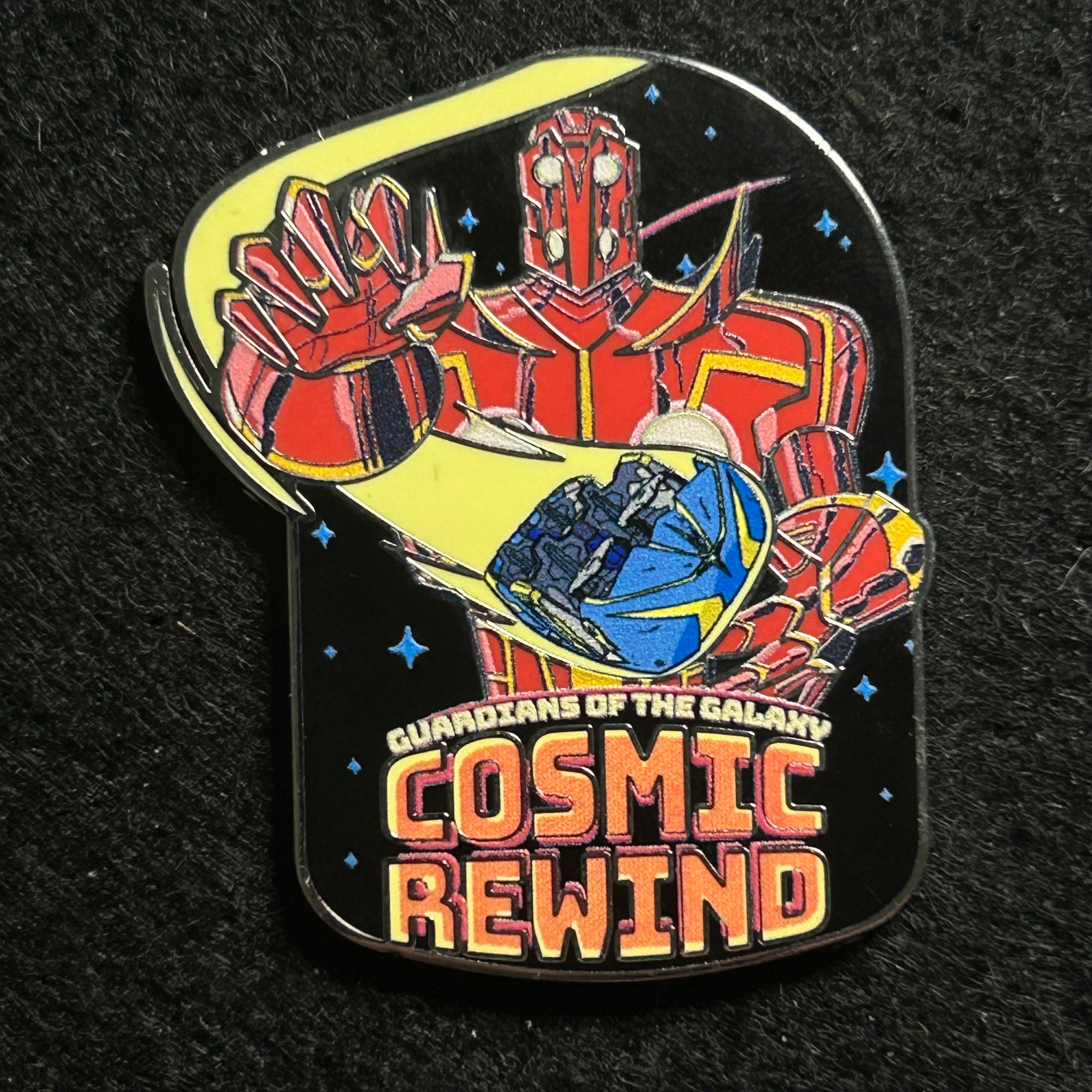 2025 - Guardians of the Galaxy Cosmic Rewind - Celestial - Logo - EPCOT - Marvel - Disney Pin