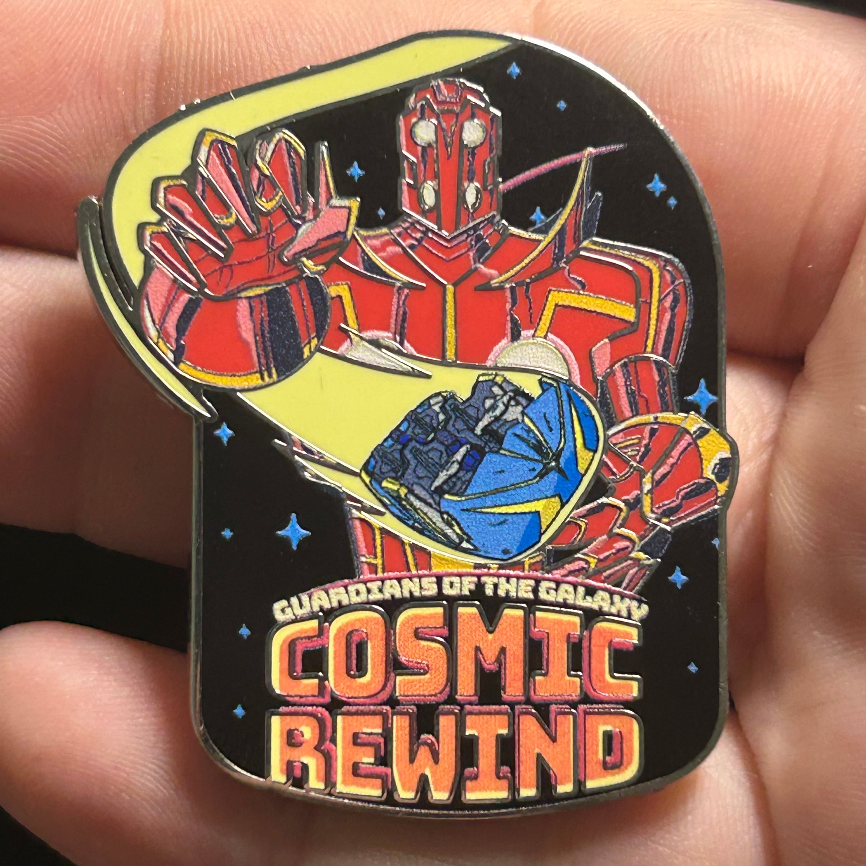 2025 - Guardians of the Galaxy Cosmic Rewind - Celestial - Logo - EPCOT - Marvel - Disney Pin