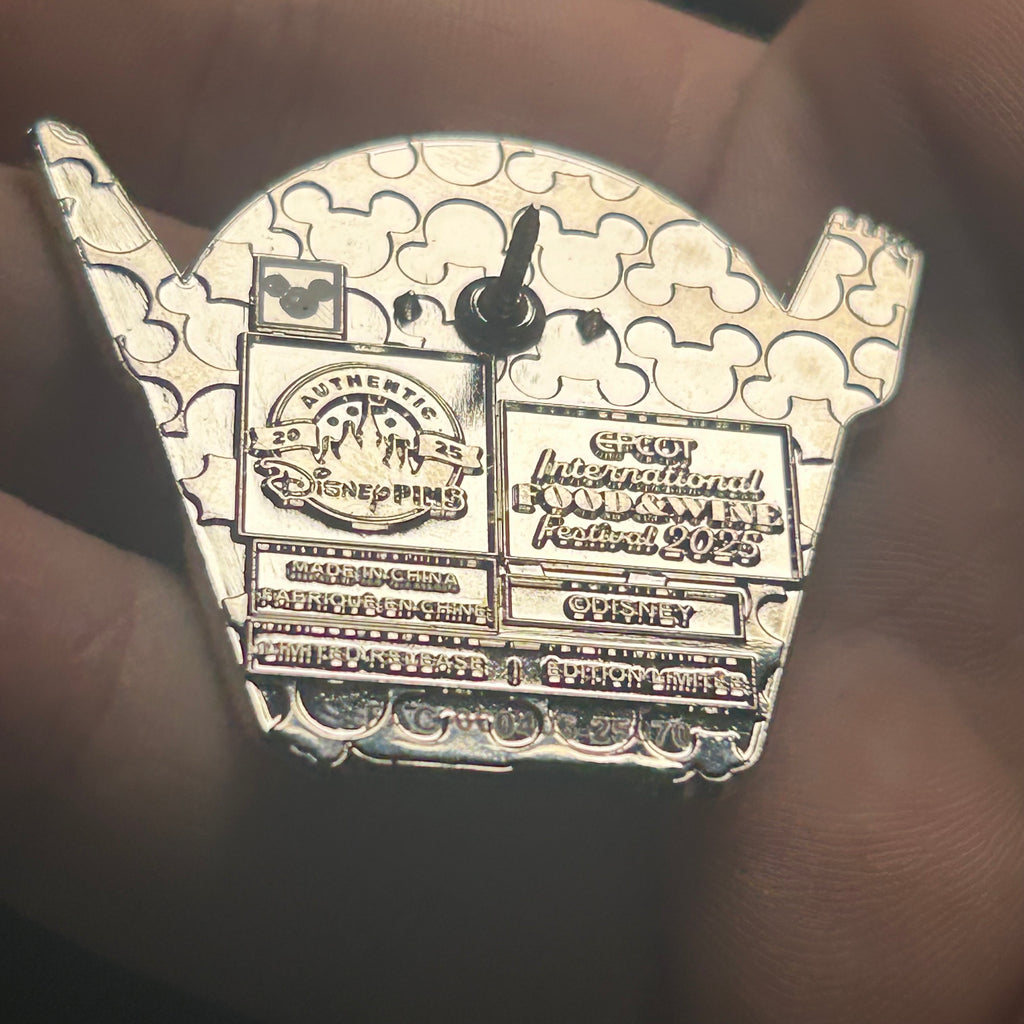 2025 - Minnie Mouse - LR - EPCOT International Food and Wine Festival - Disney Pin