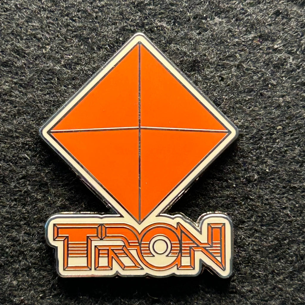 2023 - Tron - Orange - Logo - Disney Pin