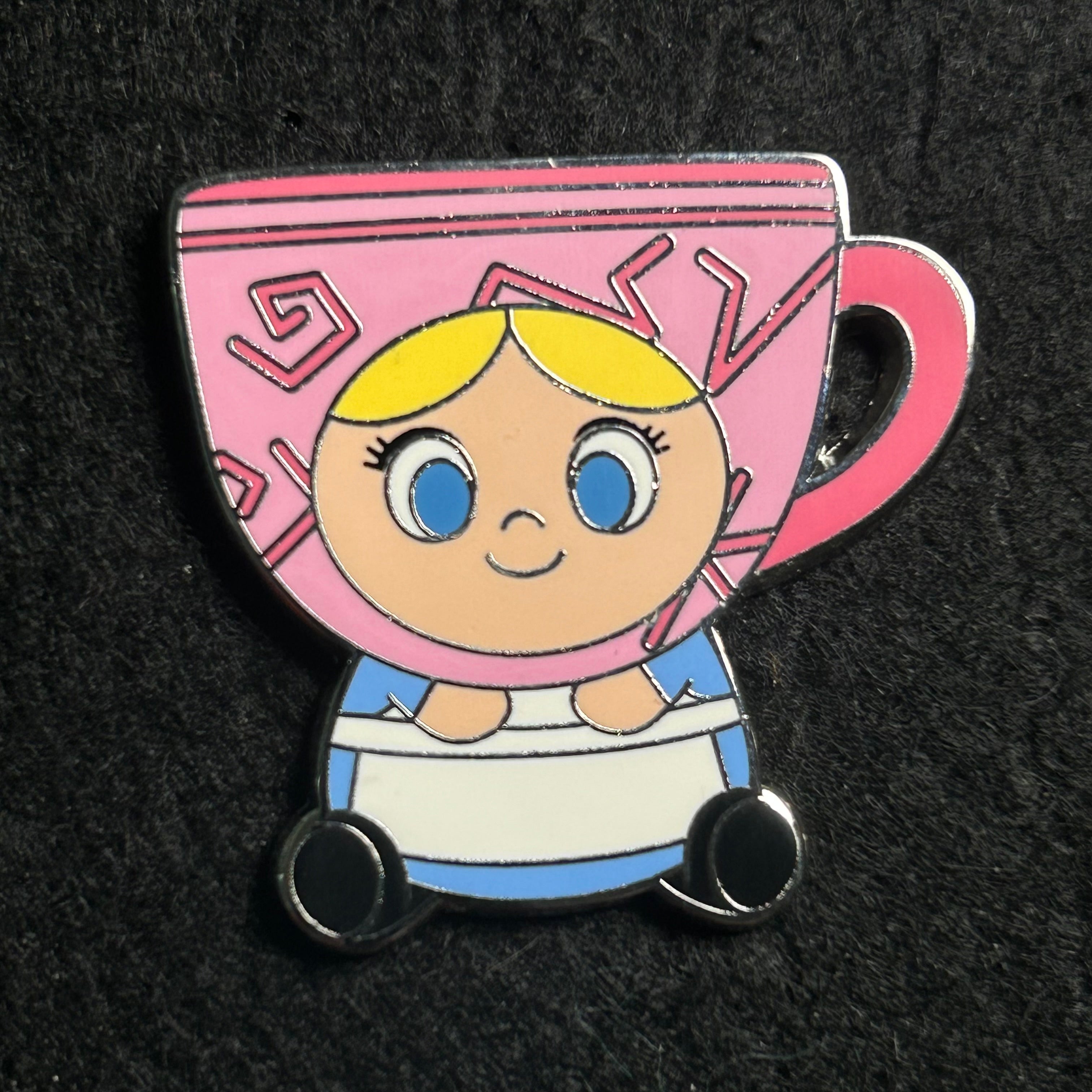 2025 - Alice Wearing Teacup - Mini Mixits - Disney Pin
