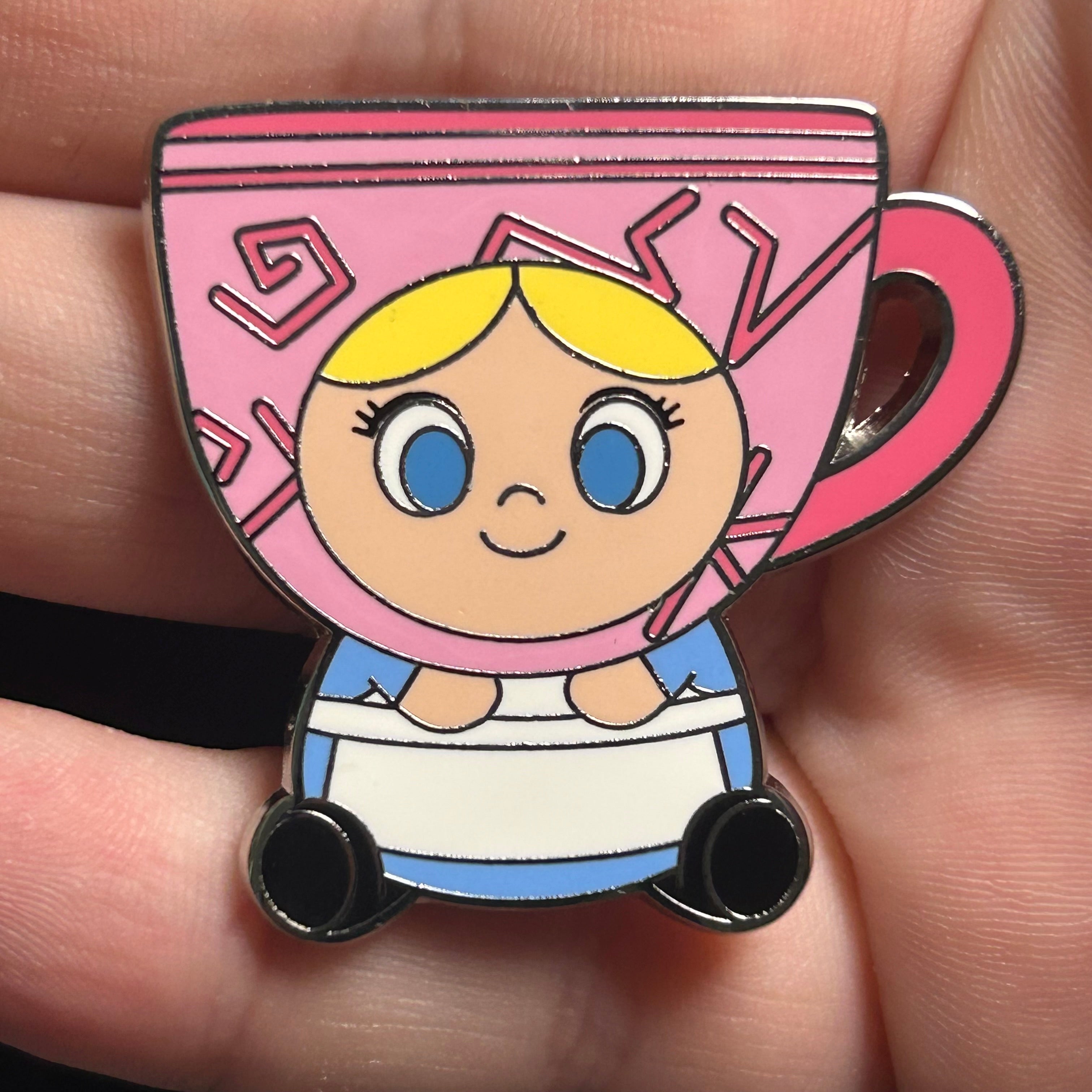 2025 - Alice Wearing Teacup - Mini Mixits - Disney Pin