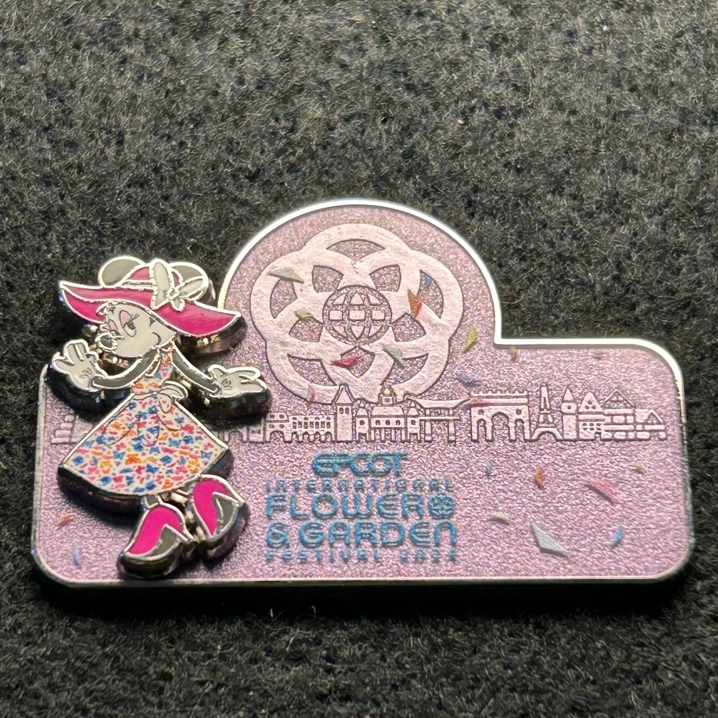 2024 - Minnie Mouse - LR - WDW - EPCOT - Flower and Garden - Disney Pin