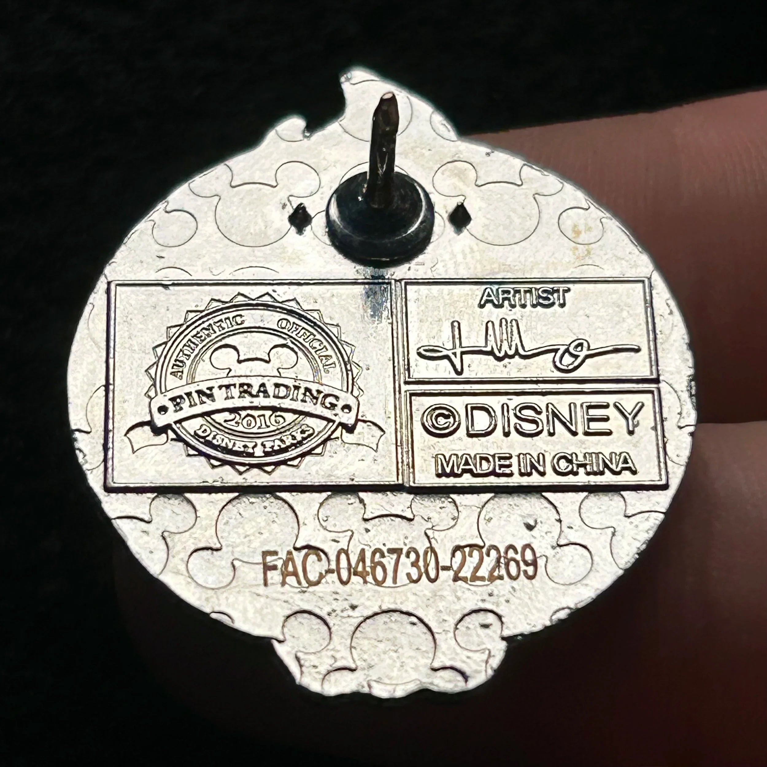 2016 - Hades - Hercules - World of Evil - Mystery Pin