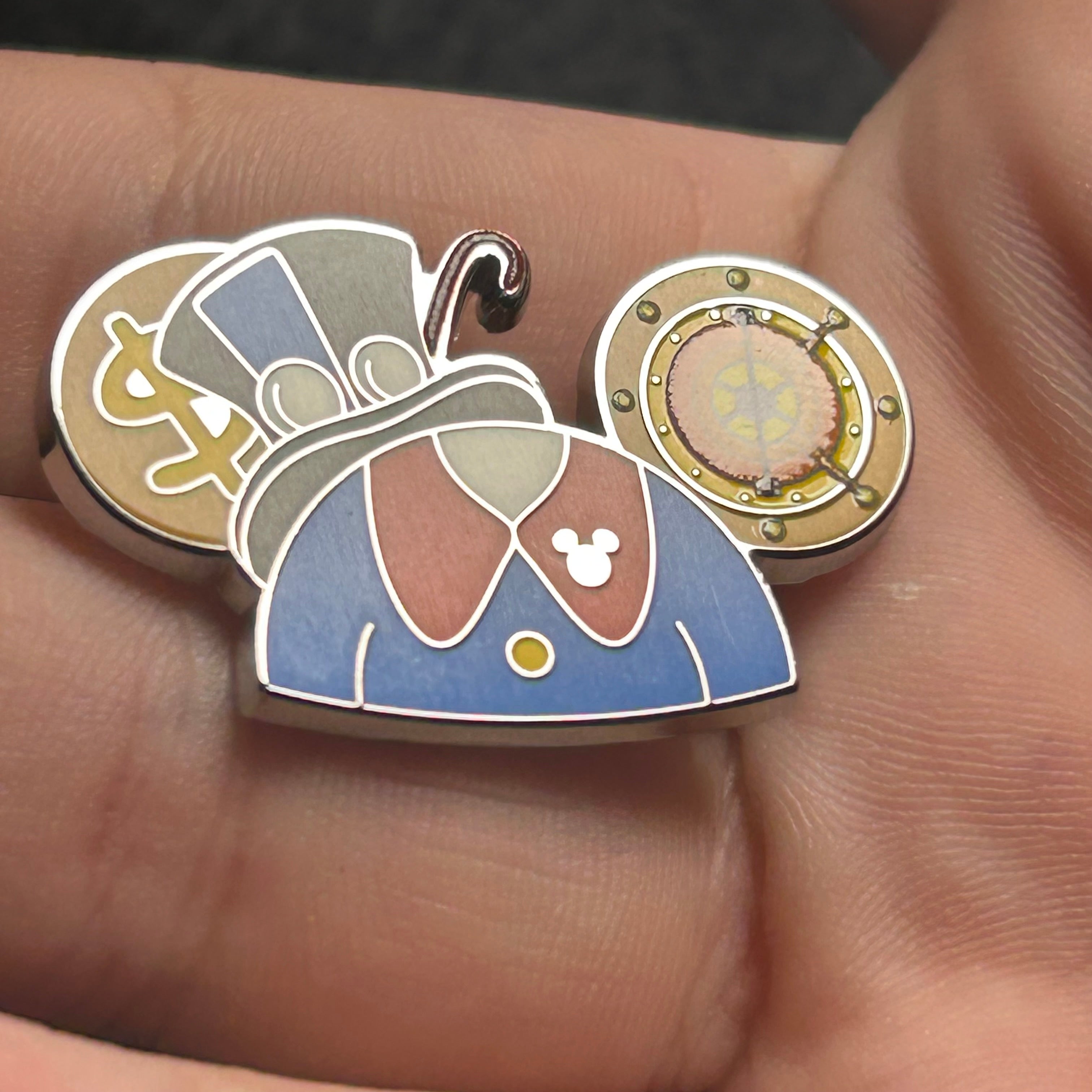 2025 - Scrooge McDuck Hat - WAVE B - Hidden Disney - WDW - Disney Pin