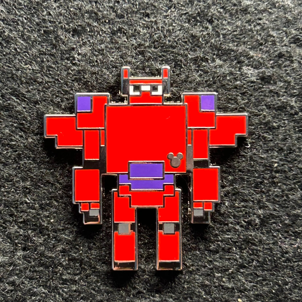 2019 - Baymax - Big Hero 6 - Pixel Series - Hidden Mickey - Disney Pin