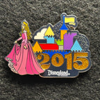 2015 - Aurora - Sleeping Beauty - Castle - Dated - Disney Pin on Pin