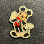 Mickey Mouse - Tuxedo and Glitter Background - DLR - Disney Pin