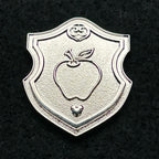 2018 - Apple - Princess Crest - Snow White - Hidden Mickey - Silver Chaser - Disney Pin