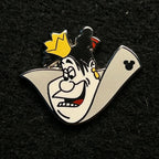 2019 - Queen of Hearts - Head - Hidden Mickey - Disney Pin