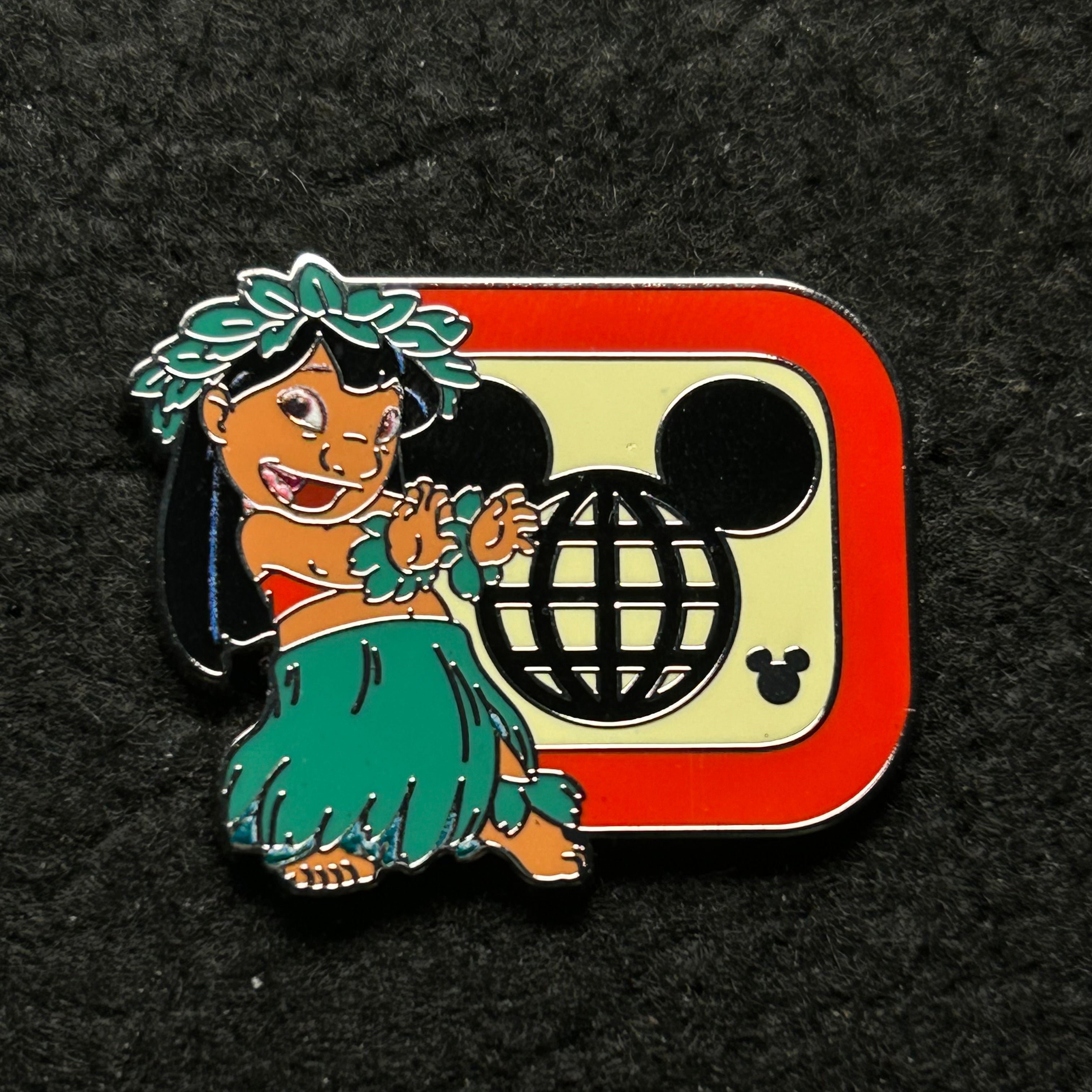 2025 - Lilo D - Lilo and Stitch - WAVE B - Hidden Mickey - Disney Pin