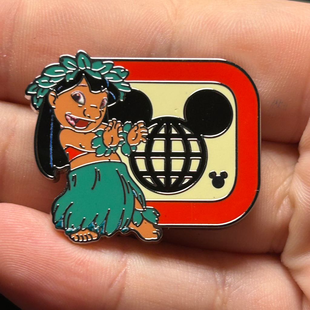 2025 - Lilo D - Lilo and Stitch - WAVE B - Hidden Mickey - Disney Pin