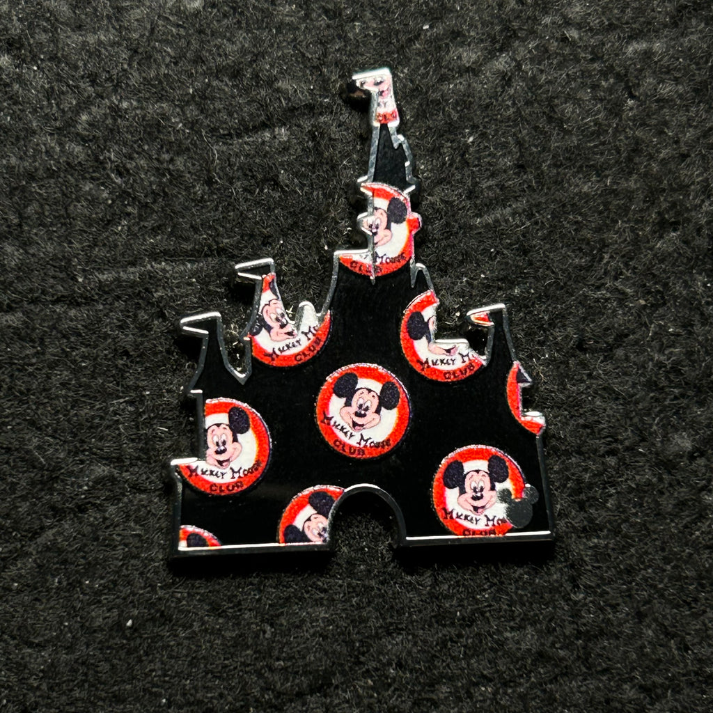 2025 - Mickey Mouse Club Castle - WAVE B - Hidden Mickey - Disney Pin