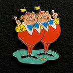 2024 - Tweedledee and Tweedledum - Alice in Wonderland - Disney Pin