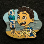 2023 LR - Luca with "Summer" Ice Cream - Double Texture - Disney Pin