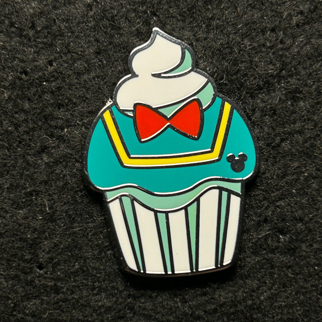 2025 - Donald Duck Cupcake - WAVE B - Hidden Mickey - Disney Pin