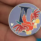 2009 - Iago - Aladdin - Hidden Mickey - Letter I - Disney Pin