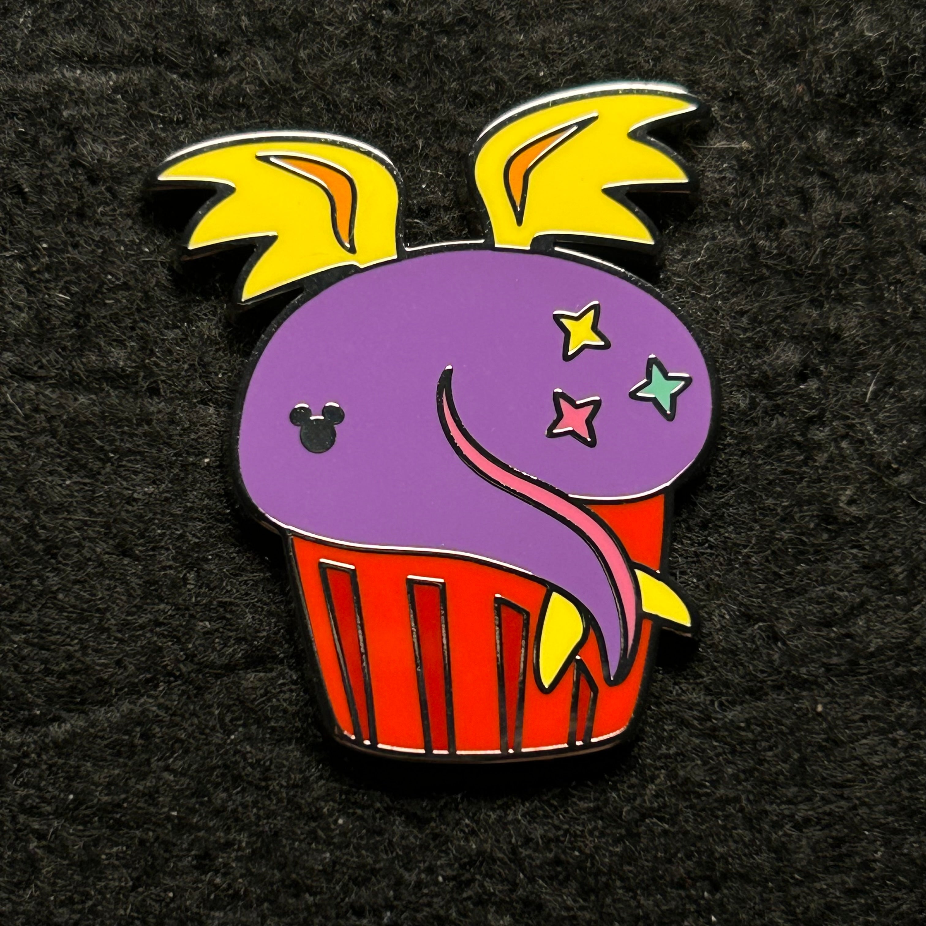 2025 - Figment Cupcake - WAVE B CHASER - Hidden Mickey - Disney Pin