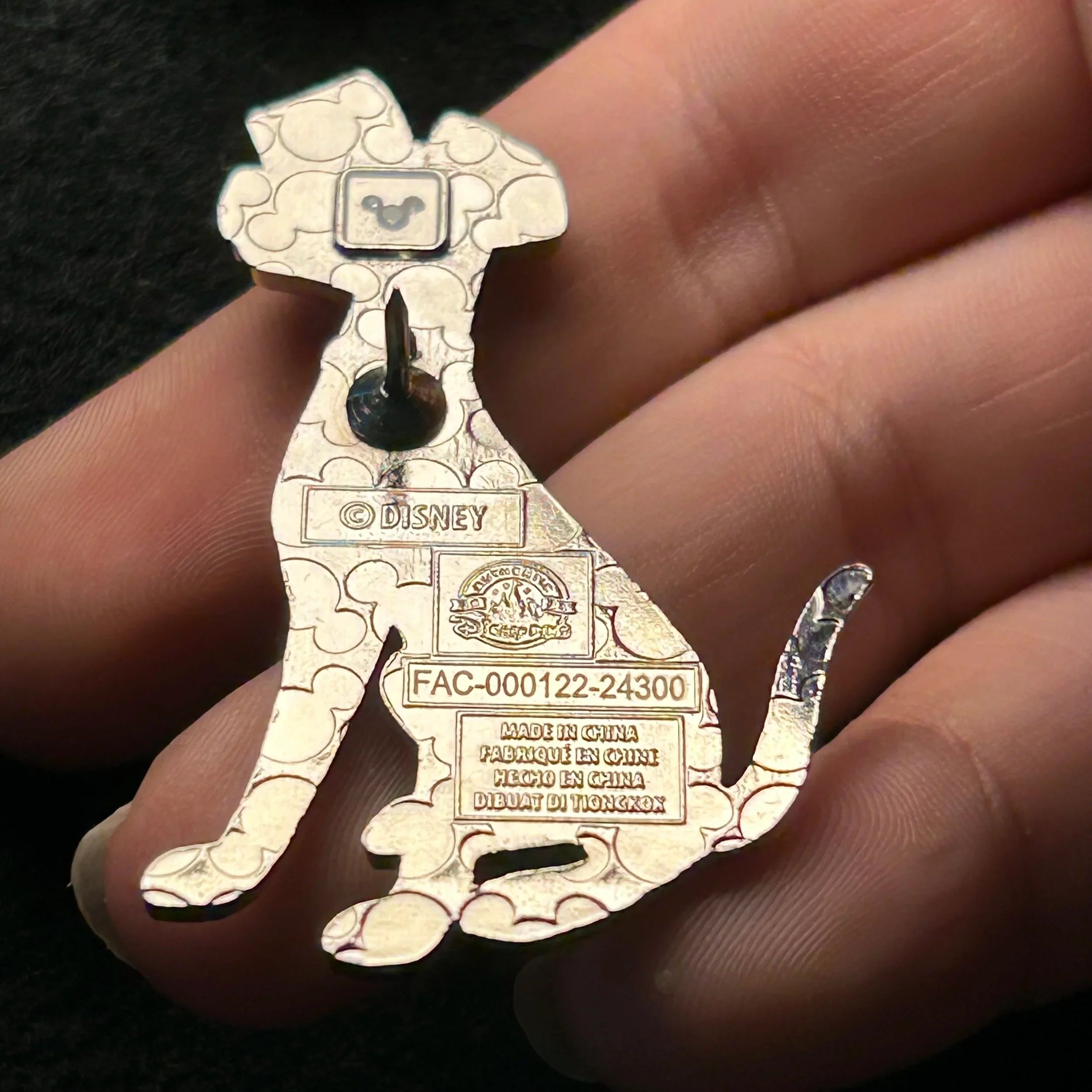 2024 - Pongo - 101 Dalmatians- Full Body - Mystery Dog Series - Disney Pin