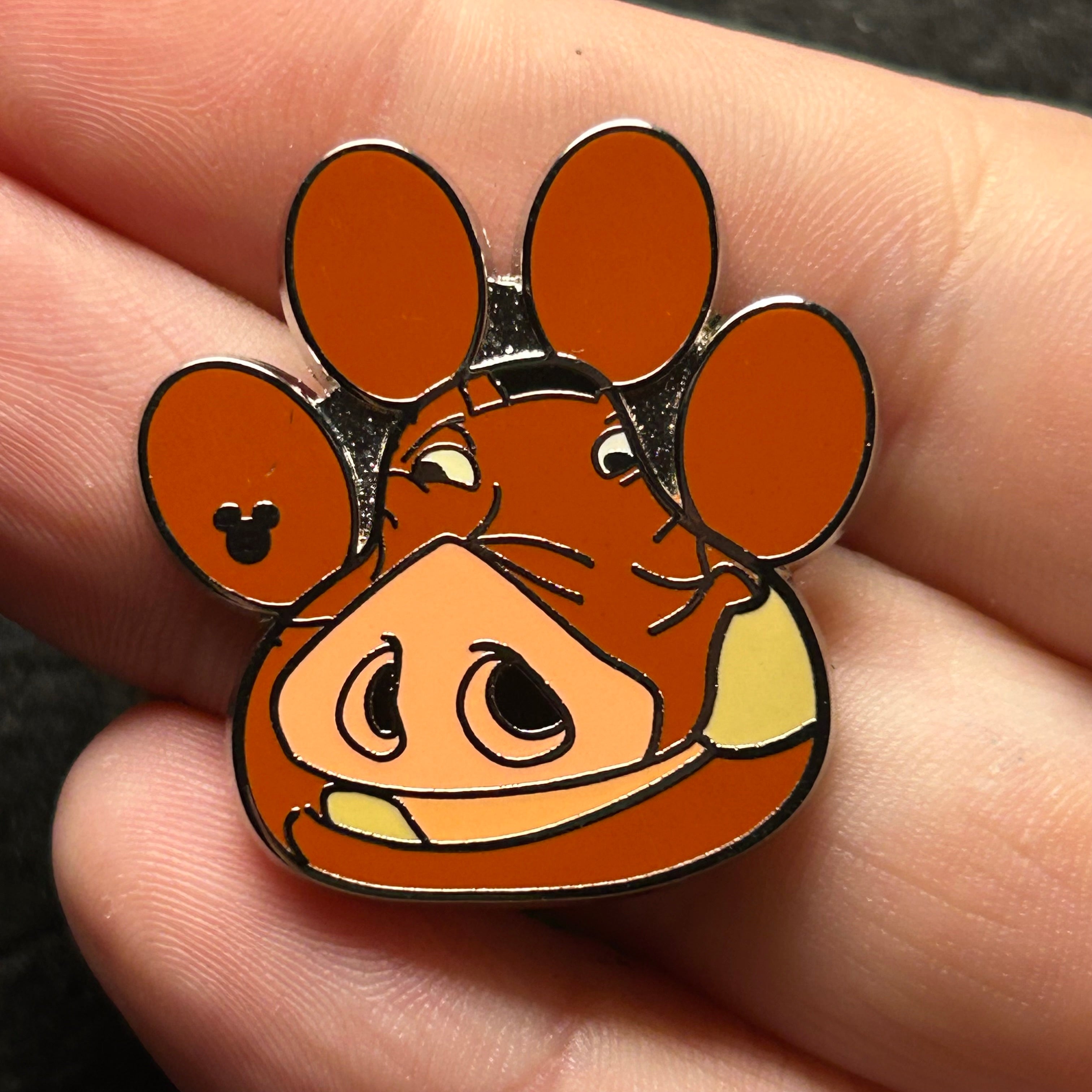 2016 - Pumba Paw - Lion King - Hidden Disney - Disney Pin