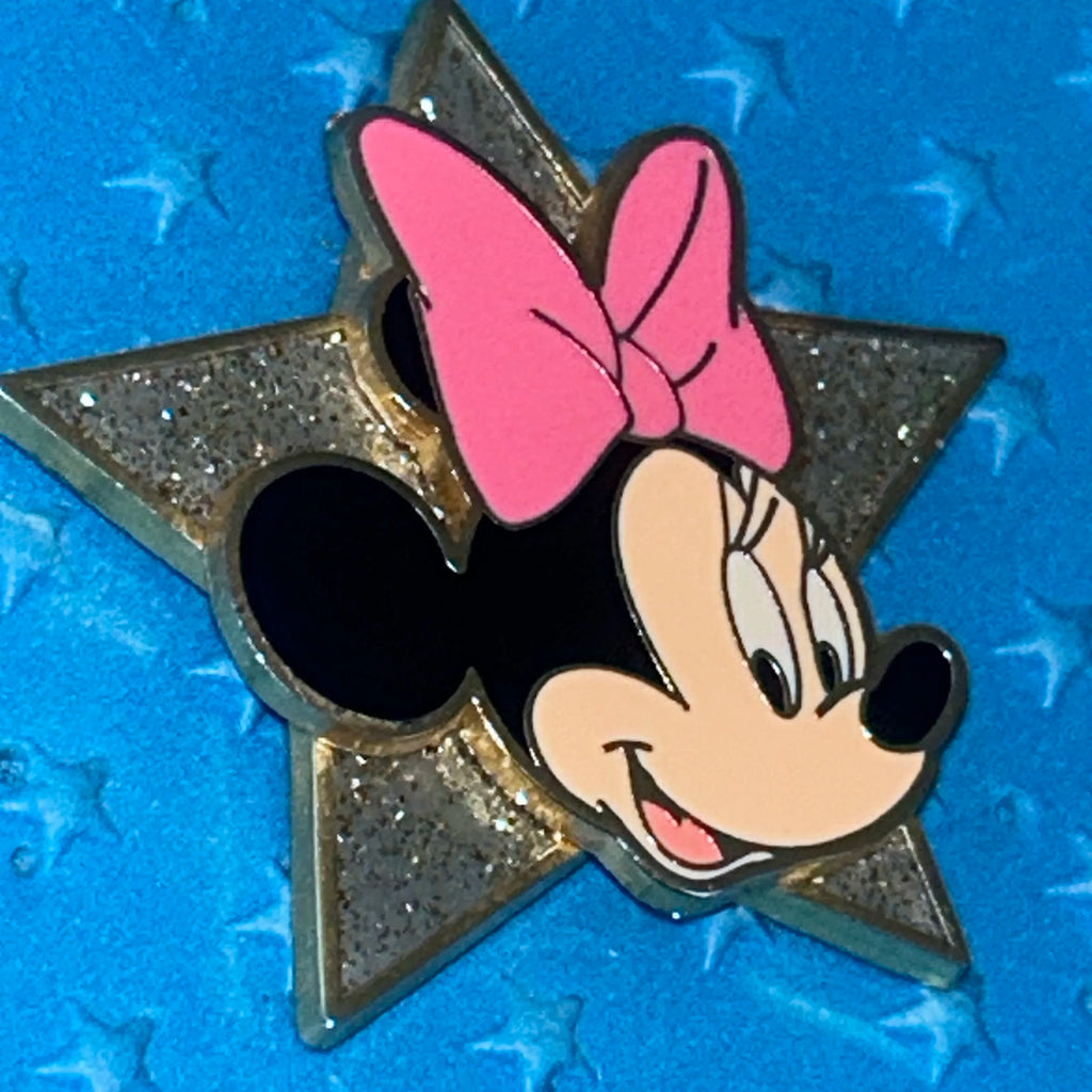 DSF - Minnie Mouse - Glitter Star - Side Profile - Disney Pin