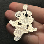 2024 - Minnie Mouse Holding Skirt - Full Body -  Disney Pin