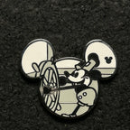 2019 - Steamboat Willie - Hidden Mickey - Shorts Series - Disney Pin