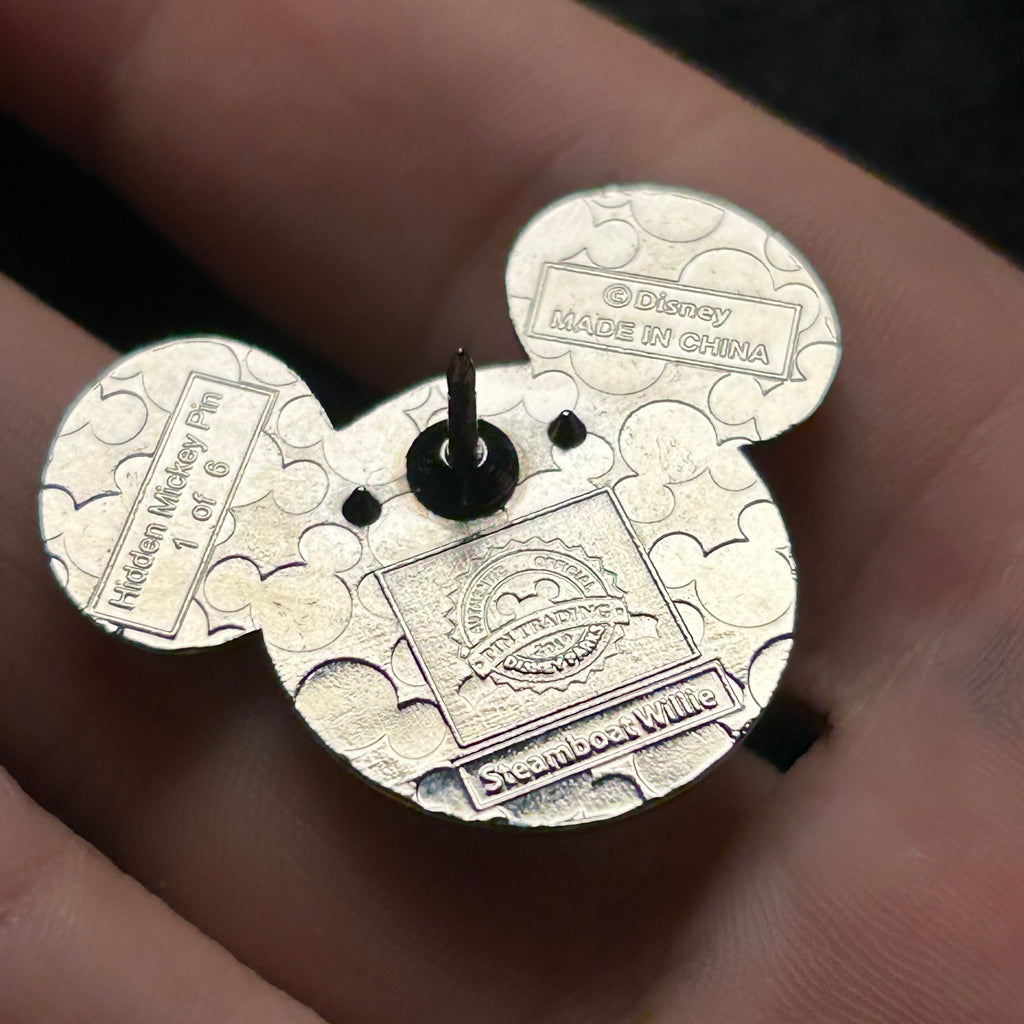 2019 - Steamboat Willie - Hidden Mickey - Shorts Series - Disney Pin