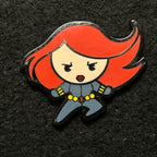 2015 - Black Widow - Marvel -  Kawaii - Full Body - Disney Pin