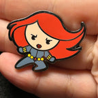 2015 - Black Widow - Marvel -  Kawaii - Full Body - Disney Pin