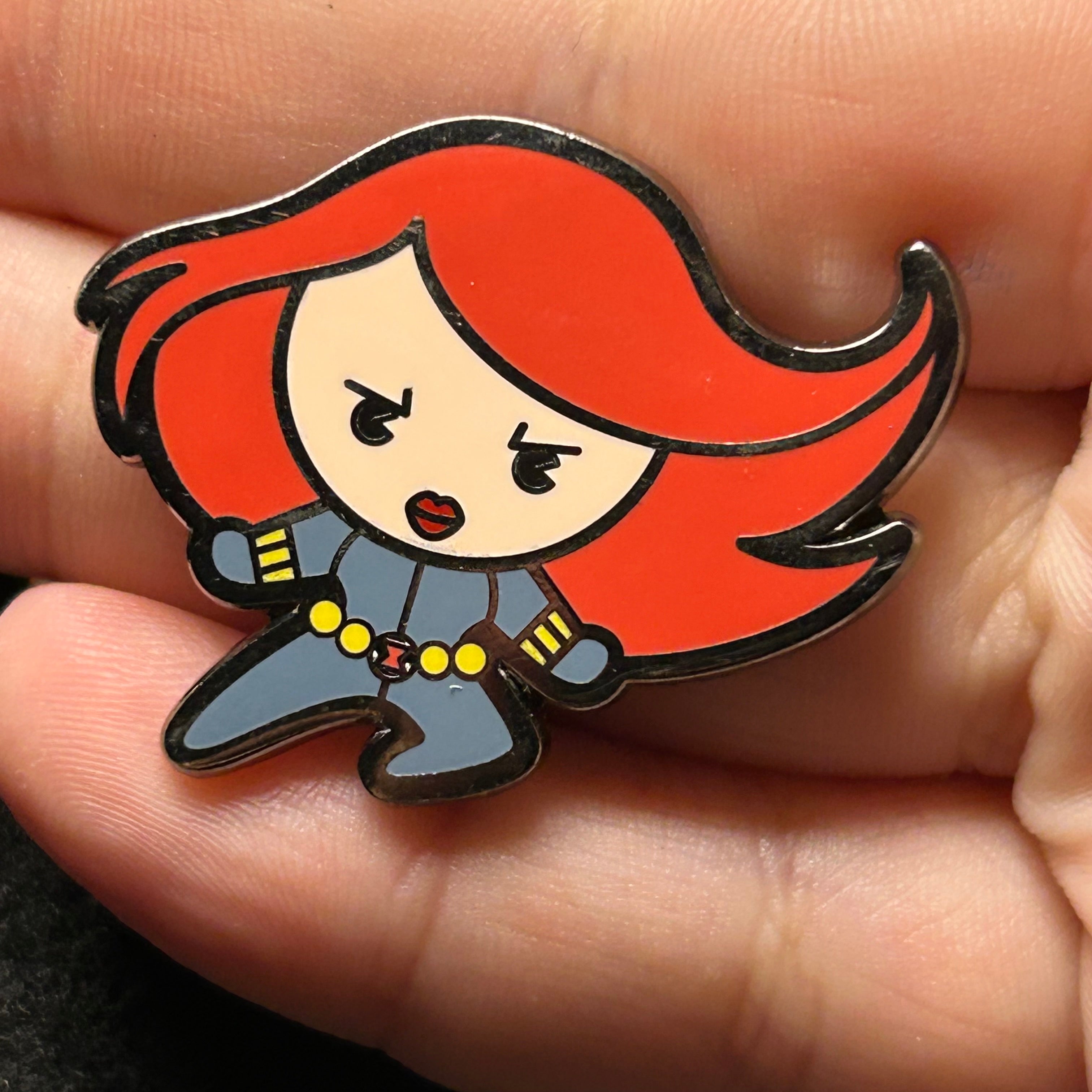 2015 - Black Widow - Marvel -  Kawaii - Full Body - Disney Pin