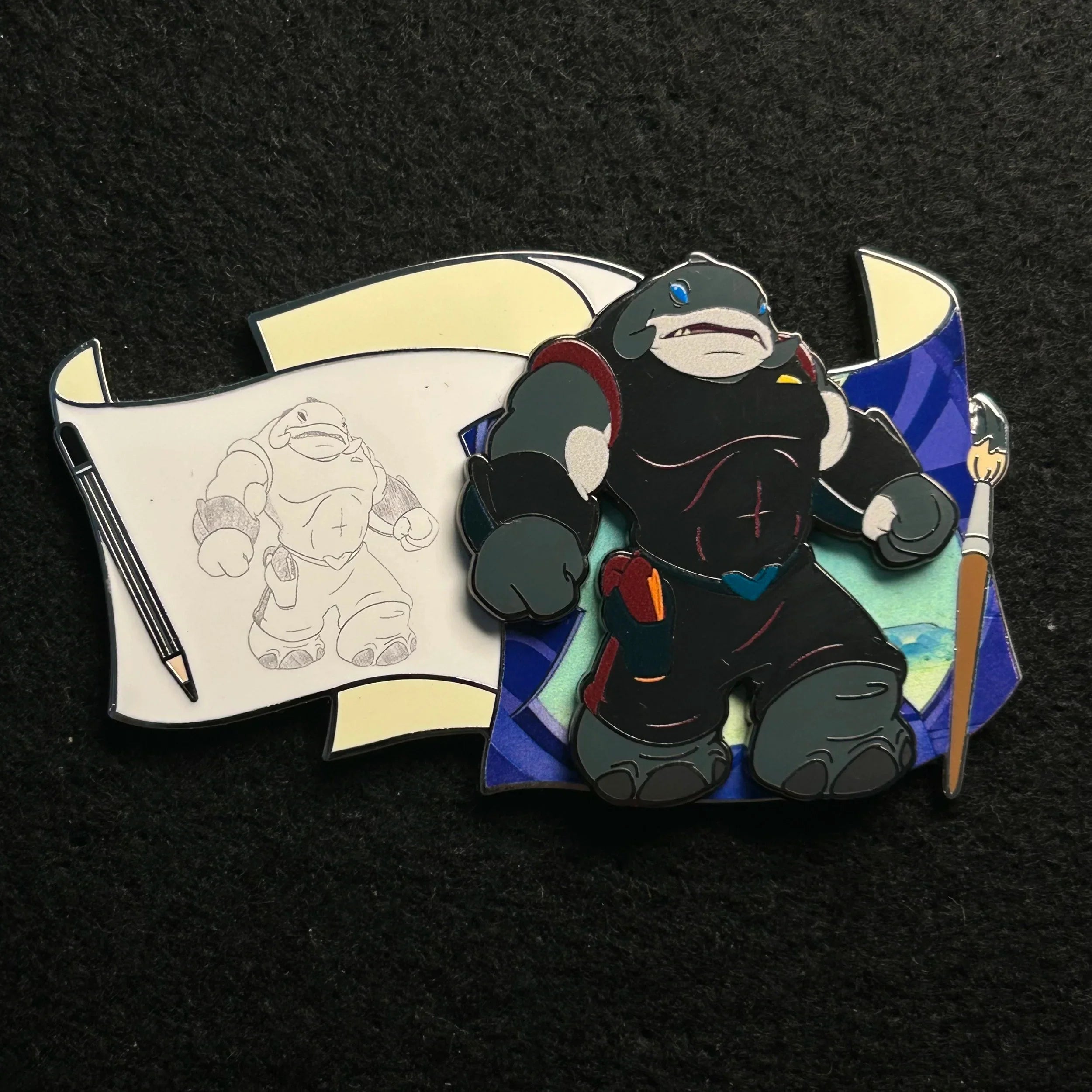 2025 - Captain Gantu - Lilo and Stitch - Off The Page Series - WDI - LE 300 - Disney Pin