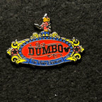 2019 - Dumbo the Flying Elephant - Sign Series - Hidden Mickey - Disney Pin