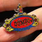 2019 - Dumbo the Flying Elephant - Sign Series - Hidden Mickey - Disney Pin