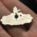 2019 - Dumbo the Flying Elephant - Sign Series - Hidden Mickey - Disney Pin