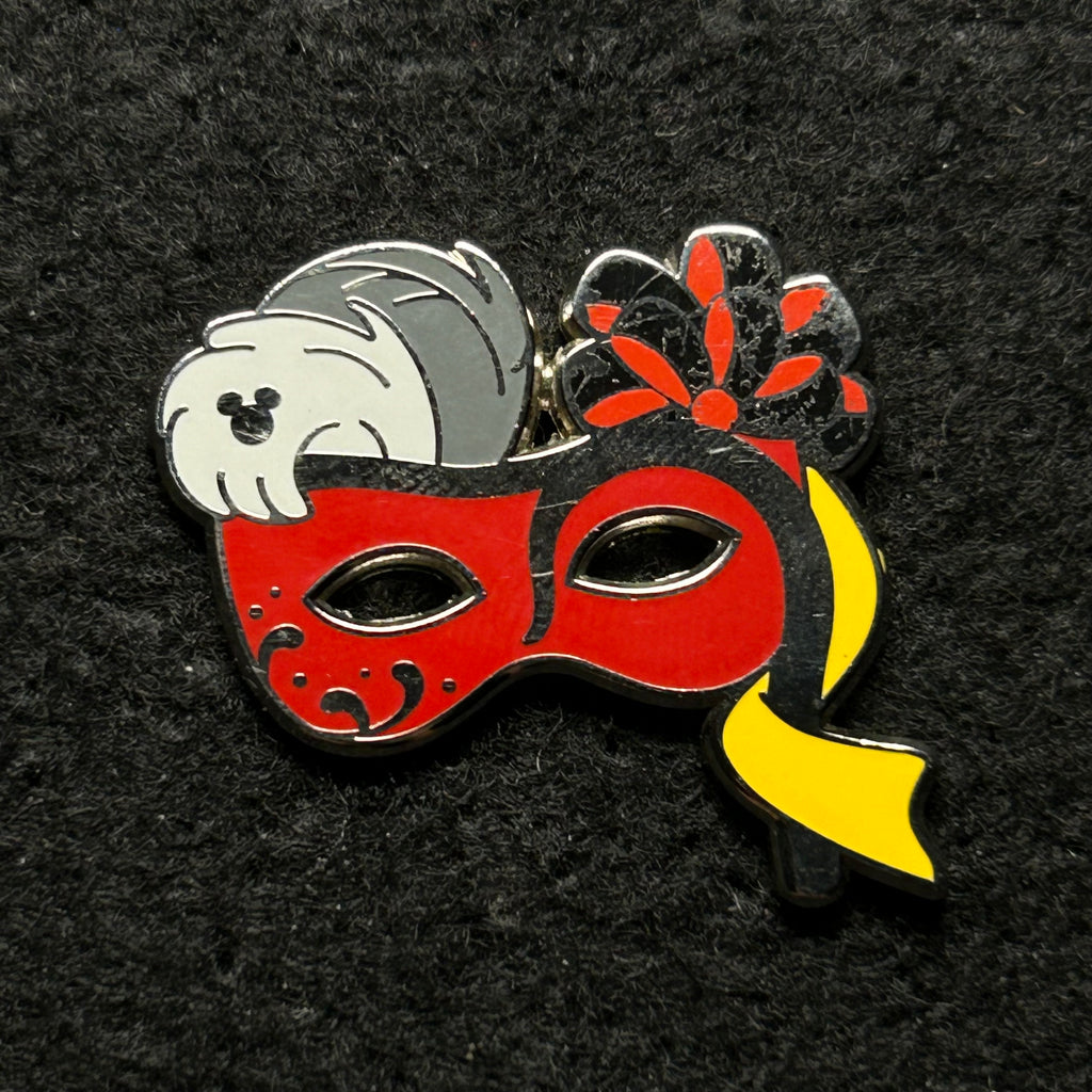 2020 - Captain Hook Carnevale Mask - Mask Series - Disney Pin