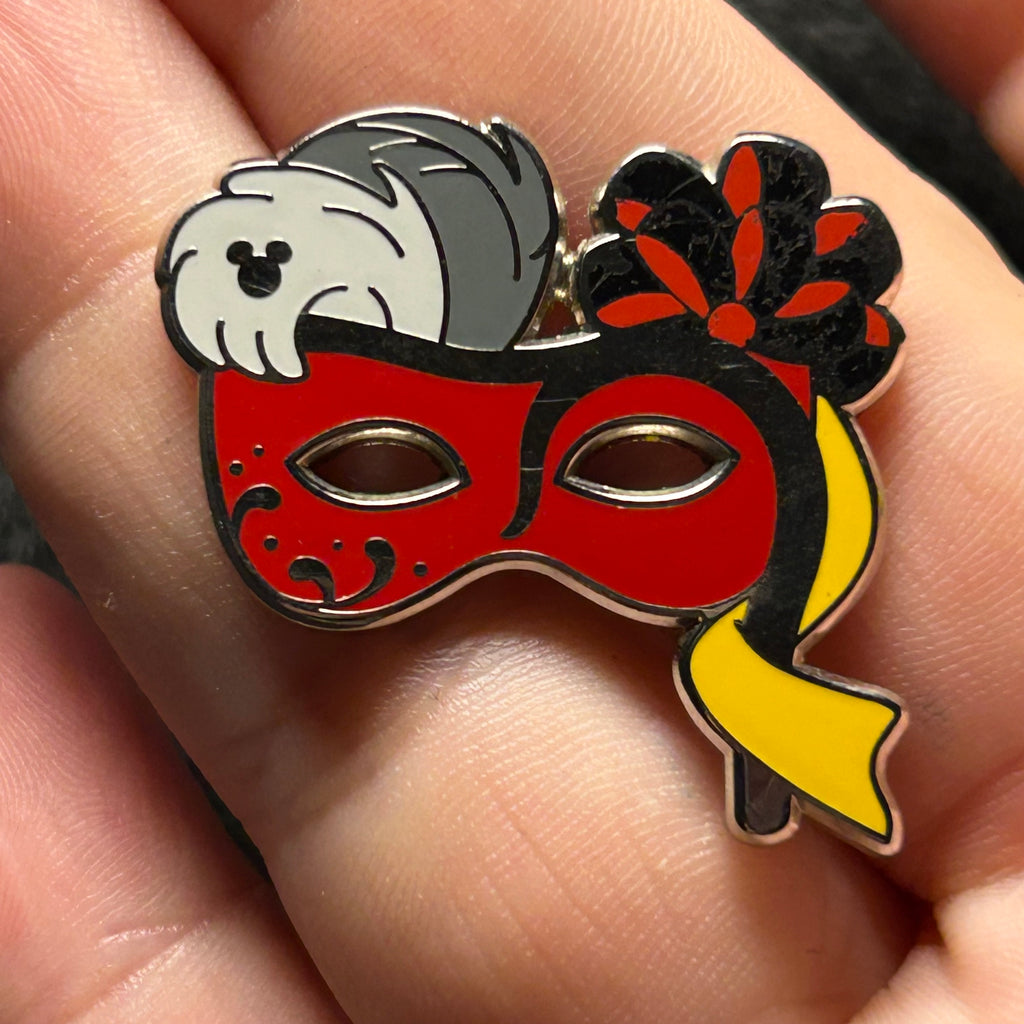 2020 - Captain Hook Carnevale Mask - Mask Series - Disney Pin