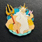 2024 - King Triton - Little Mermaid - 35th Anniversary - WDI - LE 300 - Disney Pin
