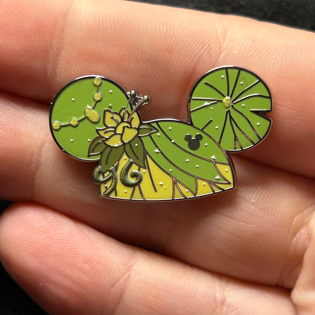 2025 - Tiana Mickey Hat - Princess and the Frog - WAVE B - Hidden Mickey - Disney Pin