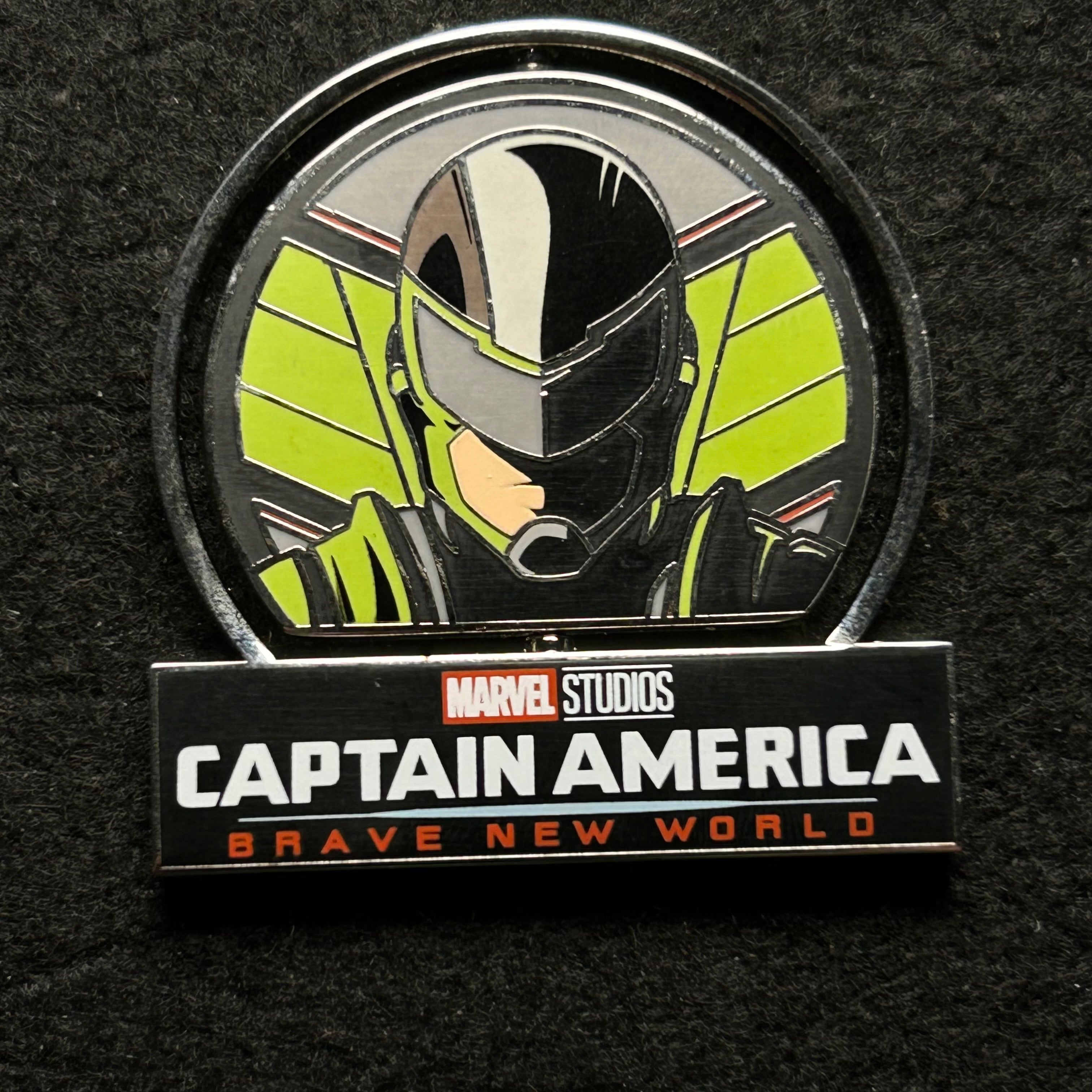 2025 - LR - Captain America Brave New World - Spinner - Marvel - Disney Pin