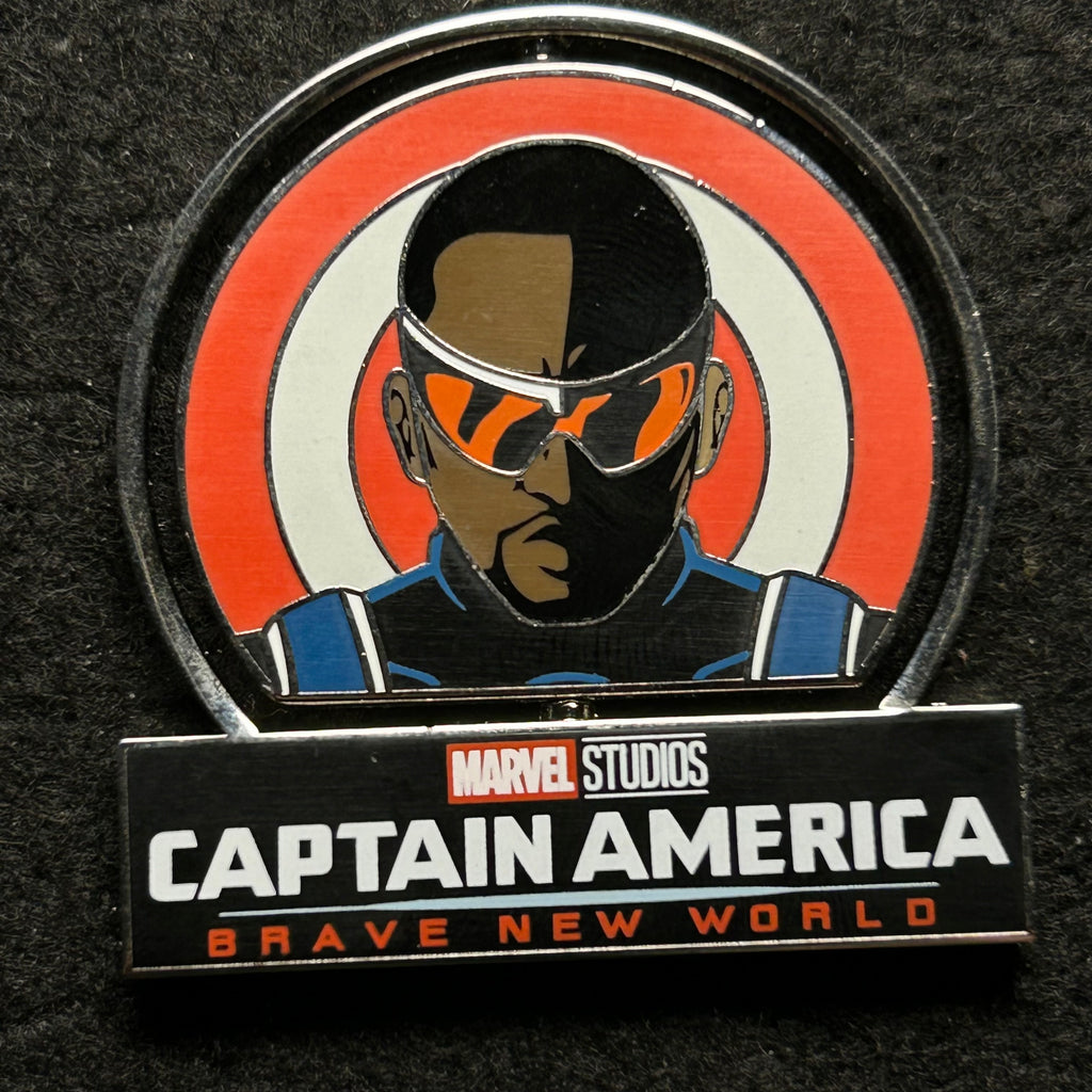 2025 - LR - Captain America Brave New World - Spinner - Marvel - Disney Pin