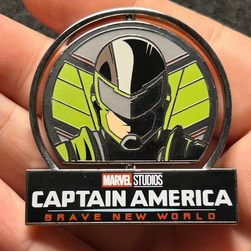 2025 - LR - Captain America Brave New World - Spinner - Marvel - Disney Pin