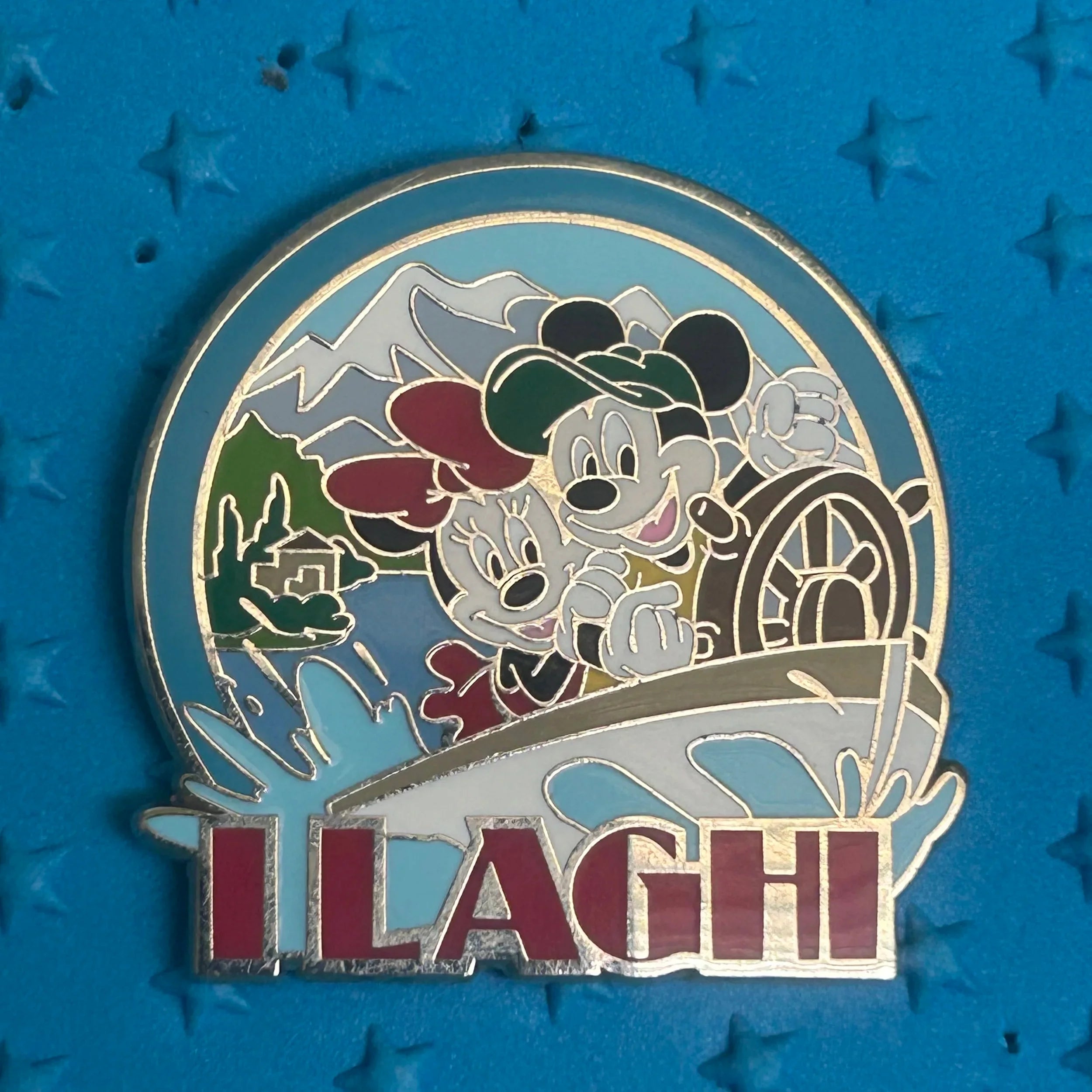 Adventures by Disney - Mickey and Minnie Mouse - Boating - Ilaghi - Disney Pin