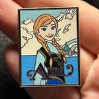 2014 - Anna Portrait - Frozen - Disney Pin