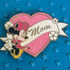 2006 - Minnie Mouse - Mom - Pink Glitter Heart - Disney Pin