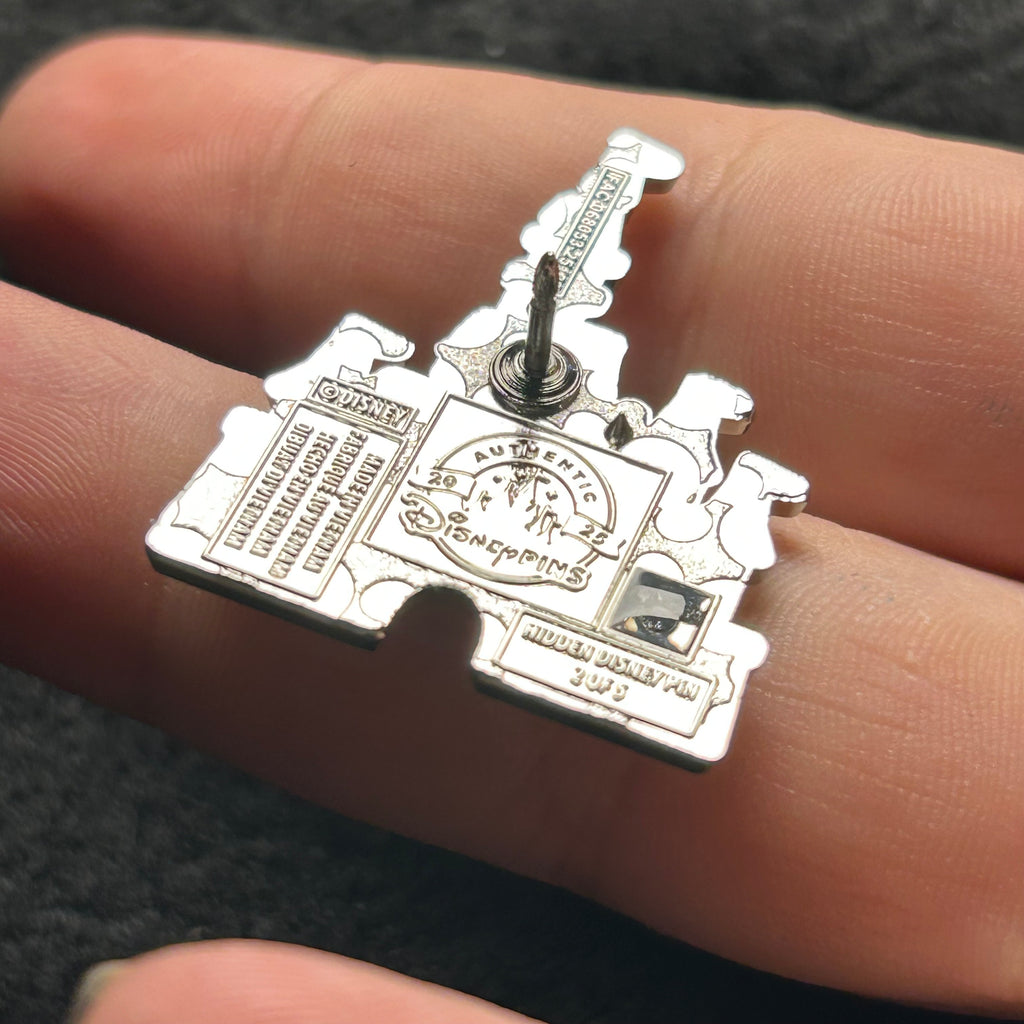 2025 - Geometric Castle - WAVE B - Hidden Mickey - Disney Pin