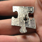 2023 - Animal Kingdom Puzzle Piece - Edge - Floral Pattern - Disney Pin