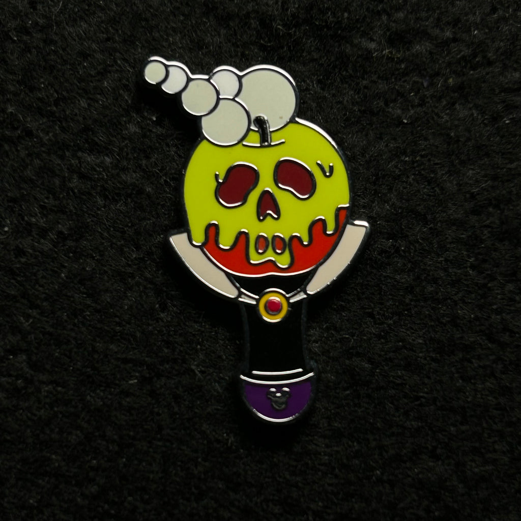 2025 - Evil Queen Bubble Wand - WAVE B CHASER - Hidden Mickey - Disney Pin