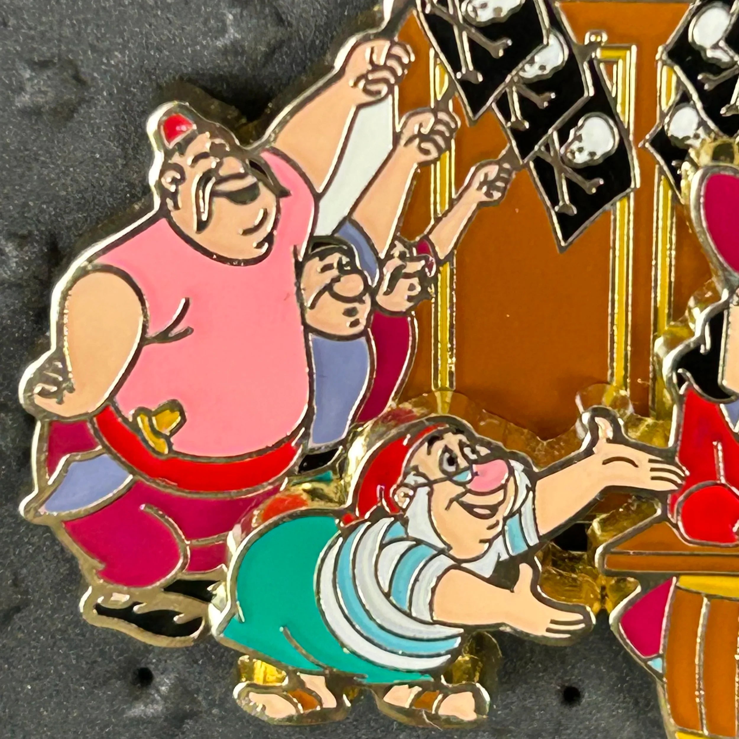 2022 - Captain Hook - Mr Smee - Jolly Roger Flags - Peter Pan - Disney Pin